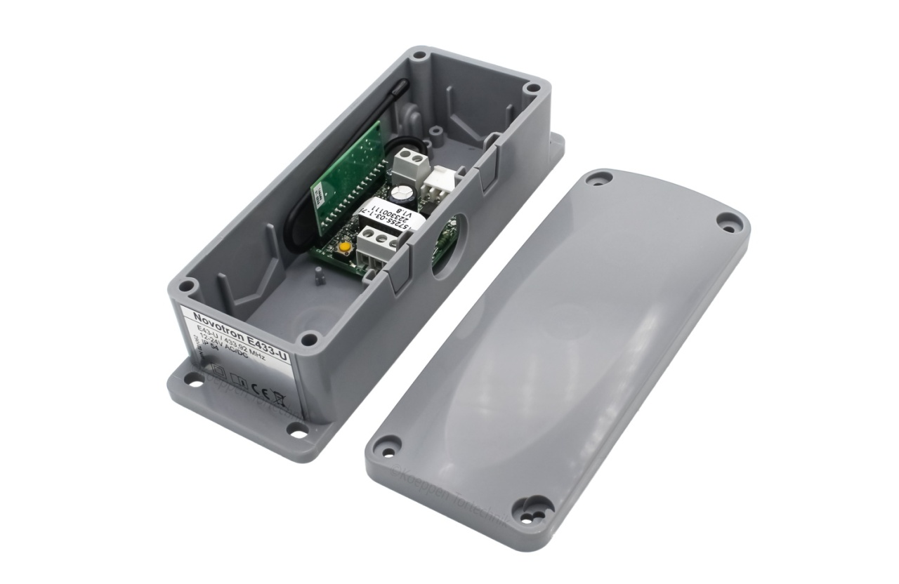 Empfänger Novotron E433-U 1-Kanal, 12 - 24 V 433MHz - TM15725001150