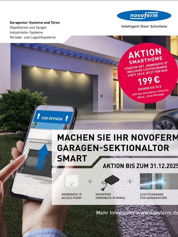 Novoferm Smart Home Aktion